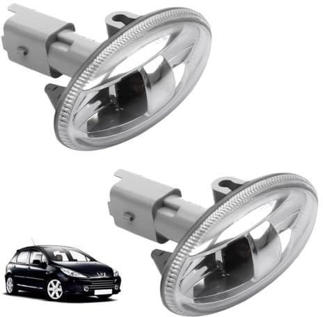 JAWUZ 2 Stück Seitenblinker Links=Rechts Für Citroen Berlingo C1 C2 C3 C5 Xsara Für Peugeot 107 206 307 407 607 Partner