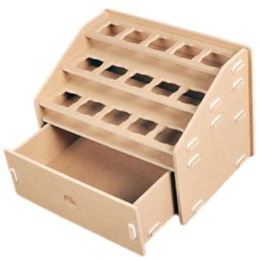 TTETTZ Model Paint Storage Rack for Hobby Organization And Brushes