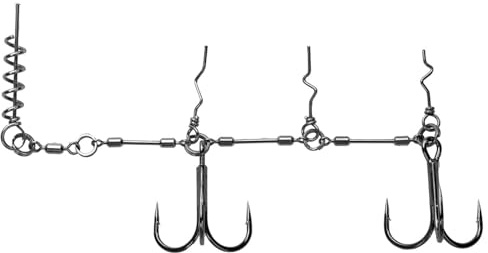 BKK Chain-21 Stinger Rig 1/0# Stingerhaken