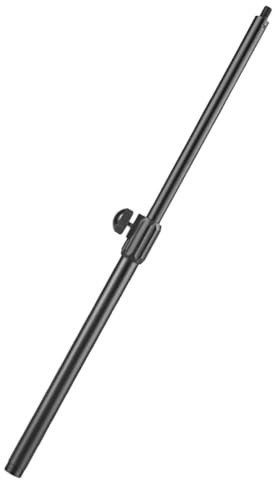 Alipis Telescopic Boom Arm Metal Extendable Microphone Stand Pole with Screw Head for Stable Mic Support Easy Installation