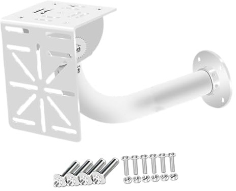 Dickly Camera Mount Camera Wall Mount Dome Camera Mount L-Shaped Mount with Extension Arm Made of Steel And Aluminum for, L