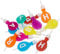 Staedter 13 Piece Happy Birthday Candles with Holder, Parafin/Wax, Multi-Colour, 30 x 30 x 30 cm