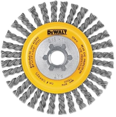 DeWALT Dw49202b 6–1/5,1 cm par 5/8-inch-11 HP .020 Carbon Stringer fils de roue, DW49202B
