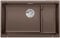 BLANCO SUBLINE 700-U Level – Évier de Cuisine Sous Plan en Granit pour Meubles Bas de 80 cm de Large – SILGRANIT – Marron – 523461