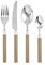 Home Better Servizio 24 Posate, Acciaio Inox, Marrone