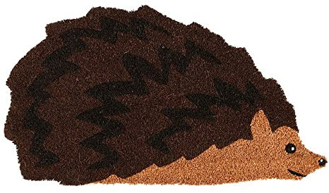 Rivanto® Kokosmatte Igel, Vorleger, Abstreifer, L 40,8 x B 75 x H 1,7 cm