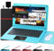 G-Anica Laptop Computer(10.1 inch), Quad Core Powered by Android 12.0, Netbook Computer with WiFi, Bluetooth, Mini Laptop for Kids and Adults（Blue）