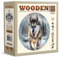 WOODEN.CITY Holzpuzzles Running Wolf 500 Teile - Lebendige Holzpuzzles für Erwachsene - Herausfordernde Holzschnittpuzzles - Tierförmige Puzzles - Einzigartige Mosaik-Holzpuzzle für Erwachsene