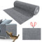Alfombra Rascador para Gatos,Protector Sofa Gatos Arañazo,Tapete Rascador para Gatos con Autoadhesivo, DIY Climbing Cat Scratcher, Alfombra Autoadhesiva para Gato para Proteger Alfombrasy Gris Claro