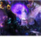 Roninkier Pilze UV-Wandteppich Schwarzlicht Wandtuch, Aesthetic Skelett Natur Wald Wandbehang Psychedelic für Schlafzimmer Wohnzimmer (Pilz 6, 230 x 180cm)