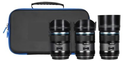 Sniper-Objektiv 23 mm, 33 mm, 56 mm, 16 mm F1.2 Serie Auto-Objektiv, kompatibel mit Sony E-Mount, Fuji X-Mount und Nikon Z-Mount(Blcak,23mm 33mm 56mm,XF)