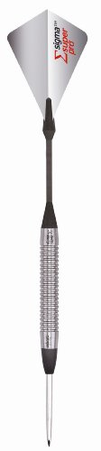 Unicorn Dartpfeile Sigma Super Pro Carbon Steel Tip, Unisex-Erwachsene, Multi, 25-Gram