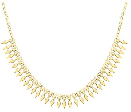 CARISSIMA Damen Collier im Cleopatradesign 9 Karat 375er Gelbgold 43cm 1.18.8580