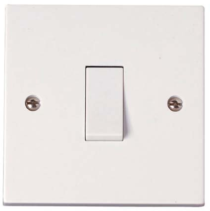 DENCON Switch 10A 1 Gang 2 Way