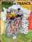 Tour de France Map Metal Sign Nostalgic Vintage Retro Advertising Enamel Wall Plaque 200mm x 150mm