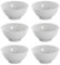 Maxwell & Williams 6er Set Reisschalen White Basics Round D. 13cm H. 6cm weiß