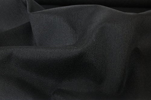 Stoffbook SCHWARZ BESCHICHTET NYLONSTOF FEIN Cordura WASSERDICHT Stoff Stoffe, B555