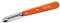 Opinel No.115 Peeler Knife (Tangerine)