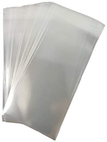 Set da 100 BUSTINE Alimentari in PVC - Chiusura ERMETICA - 6x10cm