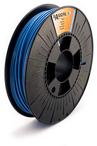 BASICFIL PLA (3D Drucker Filament), 2.85mm, 500g, Blau (Blue)