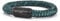 Akitsune Portus Segeltau Armband | Magnetischer Kapselverschluss Armschmuck Damen Anker Herren Maritim - Mattschwarz - Grün 20cm
