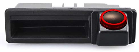 【Cool Rot】1000TV-Linien Hochwertiges Auto Kofferraumgriff Rückfahrkamera, für Audi A4 S4 A6 A6L C6 Avant B7 8E 8H Cabrio 4F BJ Quattro A3 8P Baujahr Kombi bj Limo S3 Cabriolet S6 S8 D3 4E RS4 RS6 Plus