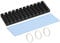 sourcing map M.2 Aluminum Heatsink Kit 70x22x6mm Slotted Design Black with Silicone Thermal Pads for 2280 SSD