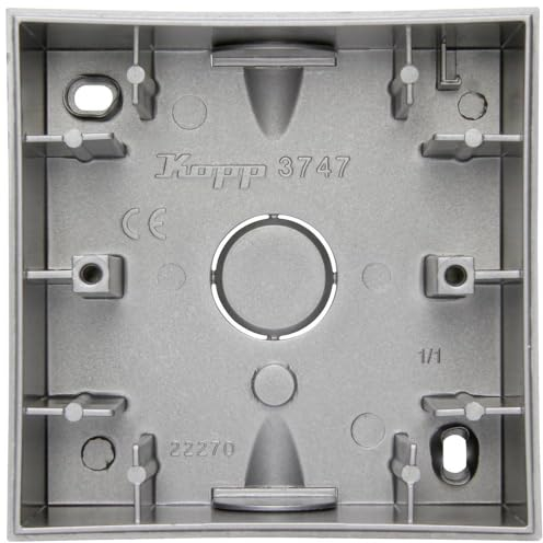 Kopp Aufputzgehaeuse Edelstahl 374747008