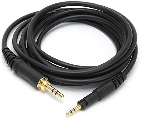 Socobeta Ersatz-Audiokabel Kabel Draht Kopfhörerleitung für ATH-M50X M40X M70X Headset 6,35 Mm Adapter