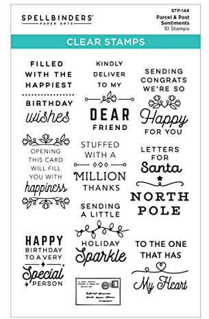 Spellbinders Parcel & Post Sentiments