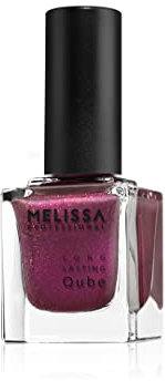 Melissa Smalto Unghie Lunga Durata Long Lasting Qube 10 Ml GLITTER (N. 138 Fucsia Glitter)