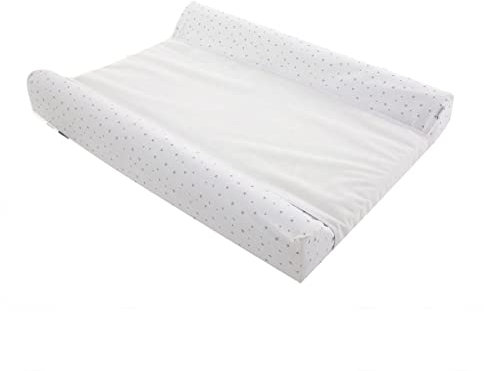 Cambrass - cambiador bebe para comoda bañera - adaptador rígido de cómoda bañera para cambiar al bebé - cambiador desenfundable para mueble bañera - Magia Beige 50x70x9 cm