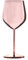 INTIRILIFE 2x Copas de vino de acero inoxidable en Oro Rosa Brillante - 21 x 9 cm - 400 ml - Copas de vino resistentes e irrompibles set de regalo cáliz