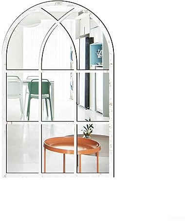 Autocollants muraux en acrylique avec miroir - Autocollant mural pour chambre à coucher, salon, canapé, décoration de fond TV (D)