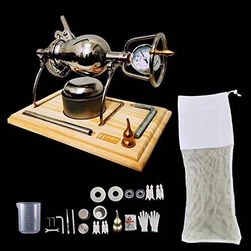 Mini Popcorn Maker, Chinese Vintage Mini Popcorn Machine, Popcorn Popper, Air Popper Popcorn Maker for Family Gathering Party Fun