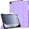 CACOE Coque Compatible avec Samsung Galaxy Tab A9+ / A9 Plus 11Pouces 2023, Fin Étui avec Verre Trempé avec Fonction Support pour SM-X210/ X215/ X216 2023, Violet Lavande