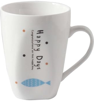 TYMYYS Portaspazzolini in Ceramica, Bicchiere da Bagno in Porcellana Cinese, Porta Spazzolino da Denti, Tazza da Bagno, Bicchiere di Dentifricio-d-Bianca
