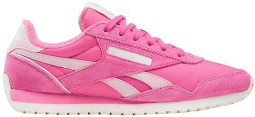 Reebok Women's Classic Az Trainers, Pink White, 37.5 EU