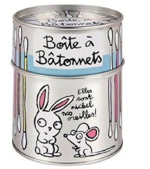 DLP - Boite coton tige Nos oreilles - Derrière la porte …