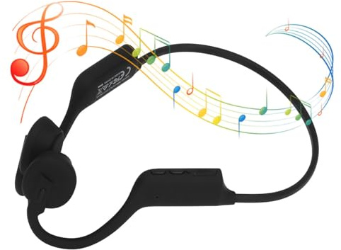 ciciglow K08 Knochenleitungskopfhörer, Bluetooth 5.3 Stereo-Kopfhörer mit Offenem Ohr, ENC-Rauschunterdrückung, IPX6 Wasserdicht, Kabellose Sport-Kopfhörer
