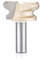 End Milling Cutter Bit,Arc Nail Drawer Pull Router Bit Door Handle Slotting Milling Cutter Grade Woodworking Grooving CNC Bits(R00406)