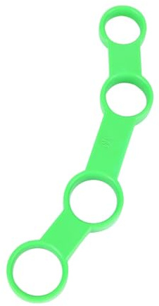 HEMOTON Gitarren Finger Expander aus Abs Kunststoff in Grün zur Fingerkraftspanne Verbesserung und Einfache Reinigung Geeignet als Zubehör für Ukulele und Instrument Keyboard