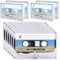 10 Stück Audio Kassetten Leer: Rauscharm Audiokassetten, 90 Min Musikkassette,Leere Kassette Zum Aufnehmen,Geeignet für Vorlesungen, Seminare und tägliche Aufzeichnungen