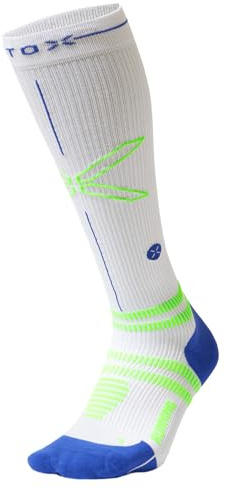 STOX Energy Socks Laufsocken Herren, Running Compression Socks Men, Kompressionsstrümpfe, Sportsocken, Stützstrümpfe, Kompressionssocken Sport