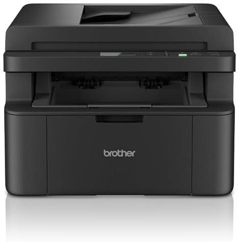 Brother DCPL1660W Impresora Multifunción Láser Monocromo Compacta WiFi, Negro