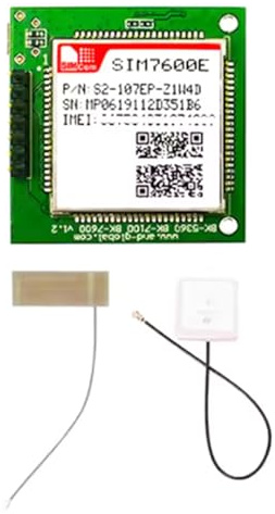 HUANGING SIM7600E Anschlussplatine, LTE CAT1 Modul Multiband LTE & HSPA+ bis zu 10 Mbps für Downlink-Übertragungen