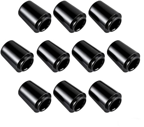 XTPTFABS 10Pcs Golf Shaft Ferrules Taper Tips,(L:5/8in, Diameter: 0.355in) | Fit for Titleist T100 T150 T200 T350 CB MB AP1 AP2 TMB,0.355 Taper Tip Ferrule,Tough Flexible Plastic Resists Impact Cracking