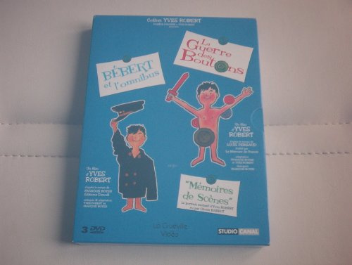 Coffret Yves Robert 3 DVD : La Guerre des boutons / Bébert et l'omnibus / Mémoire de scènes (Documentaire) [FR Import]