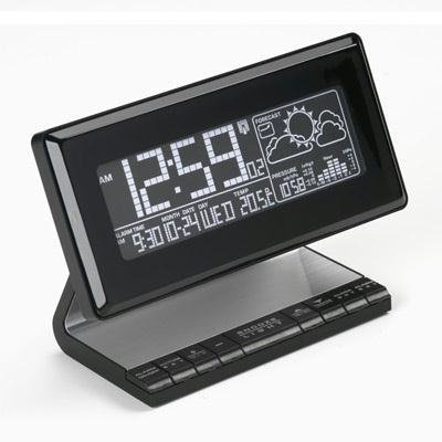 Oregon Scientific Atomic Clock with Weather Forecaster – Alarm Clock