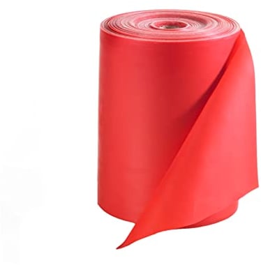 ARTZT vitality Fitnessbänder für Home Training, Kraft, Therapie | Latex | 25 m | 4 Stärken Rot | Mittel, OneSize